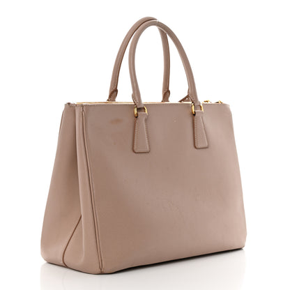Prada Saffiano Large Galleria Double Zip Tote Cammeo 3 of 29