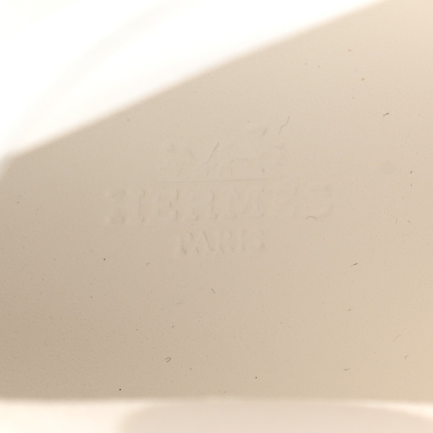 Hermes Canvas Calfskin Mens Climb Sneakers 42.5 White 7 of 9