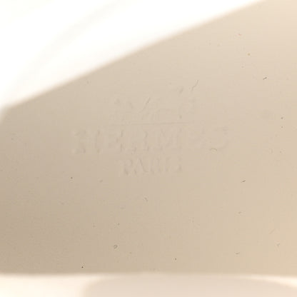 Hermes Canvas Calfskin Mens Climb Sneakers 42.5 White 7 of 9