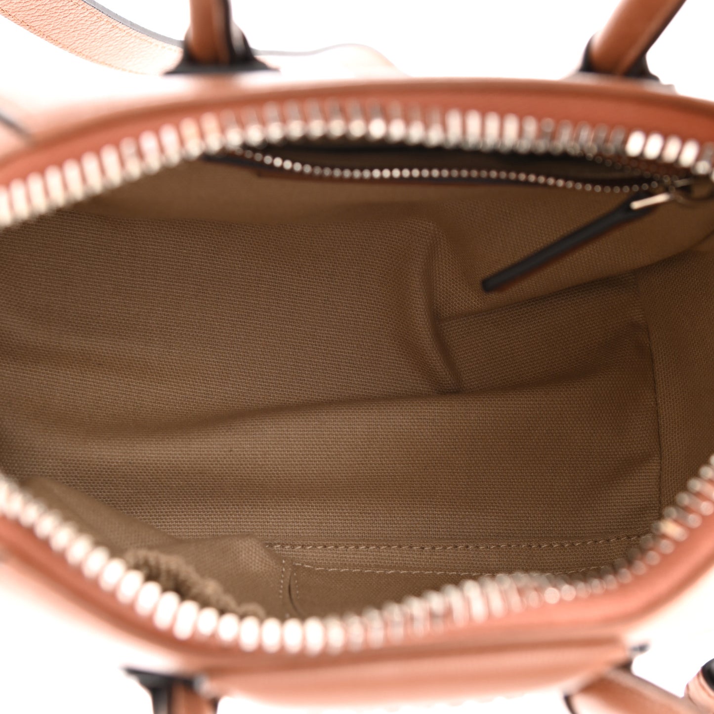 Sugar Goatskin Mini Antigona Caramel