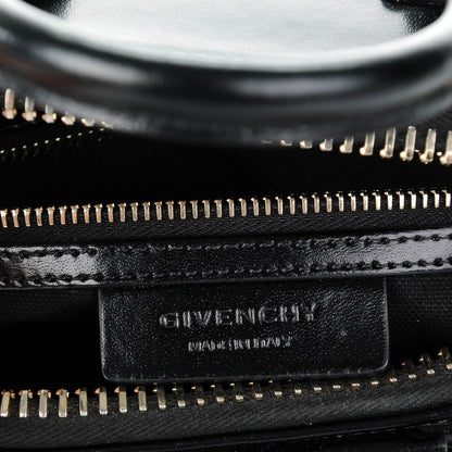 Givenchy Shiny Lord Calfskin Mini Antigona Black 6 of 7