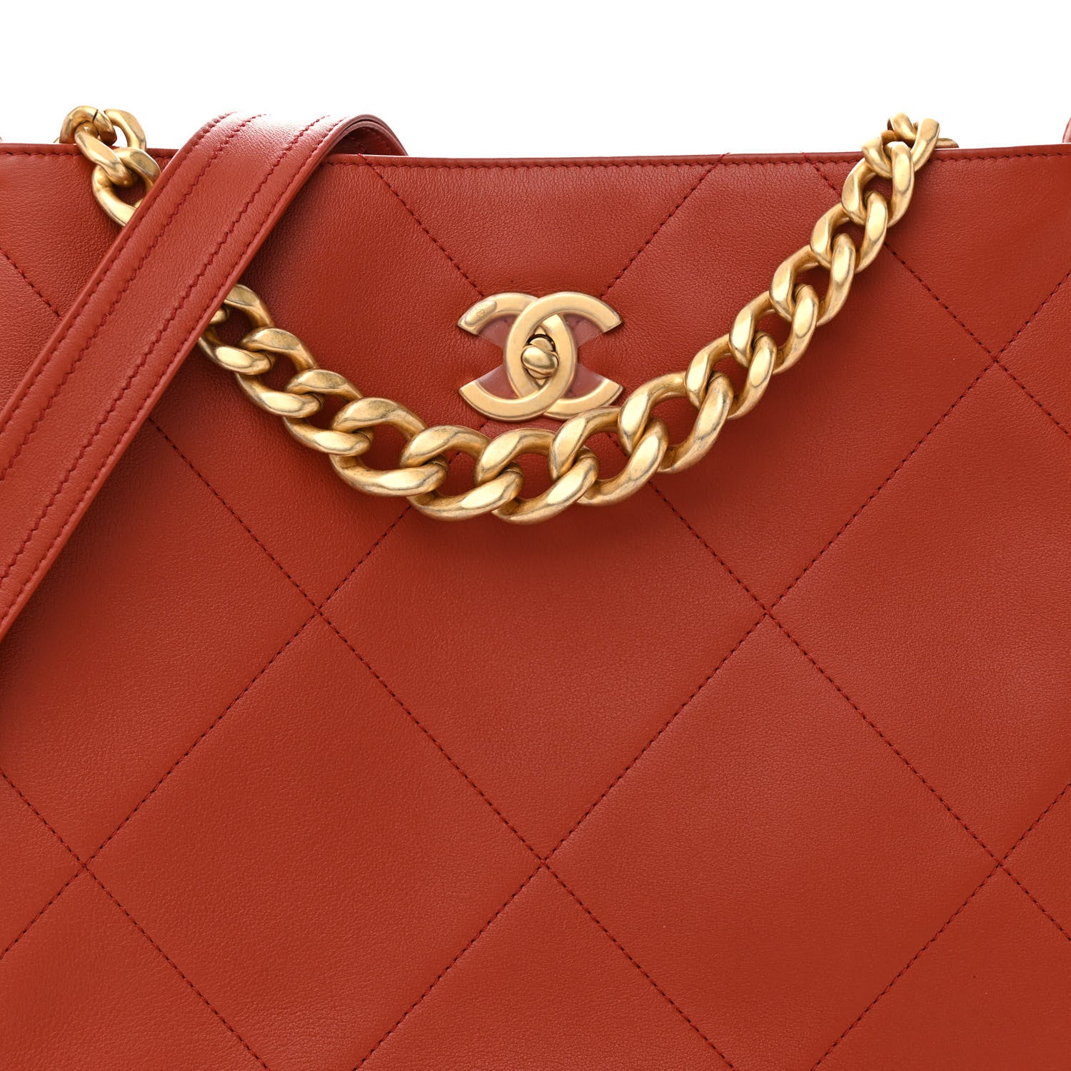 Chanel Calfskin Stitched Easy Mood Hobo Brown 8 of 10