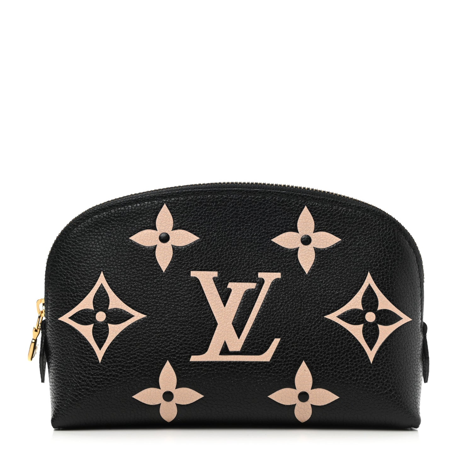 Empreinte Monogram Giant Cosmetic Pouch Black Beige