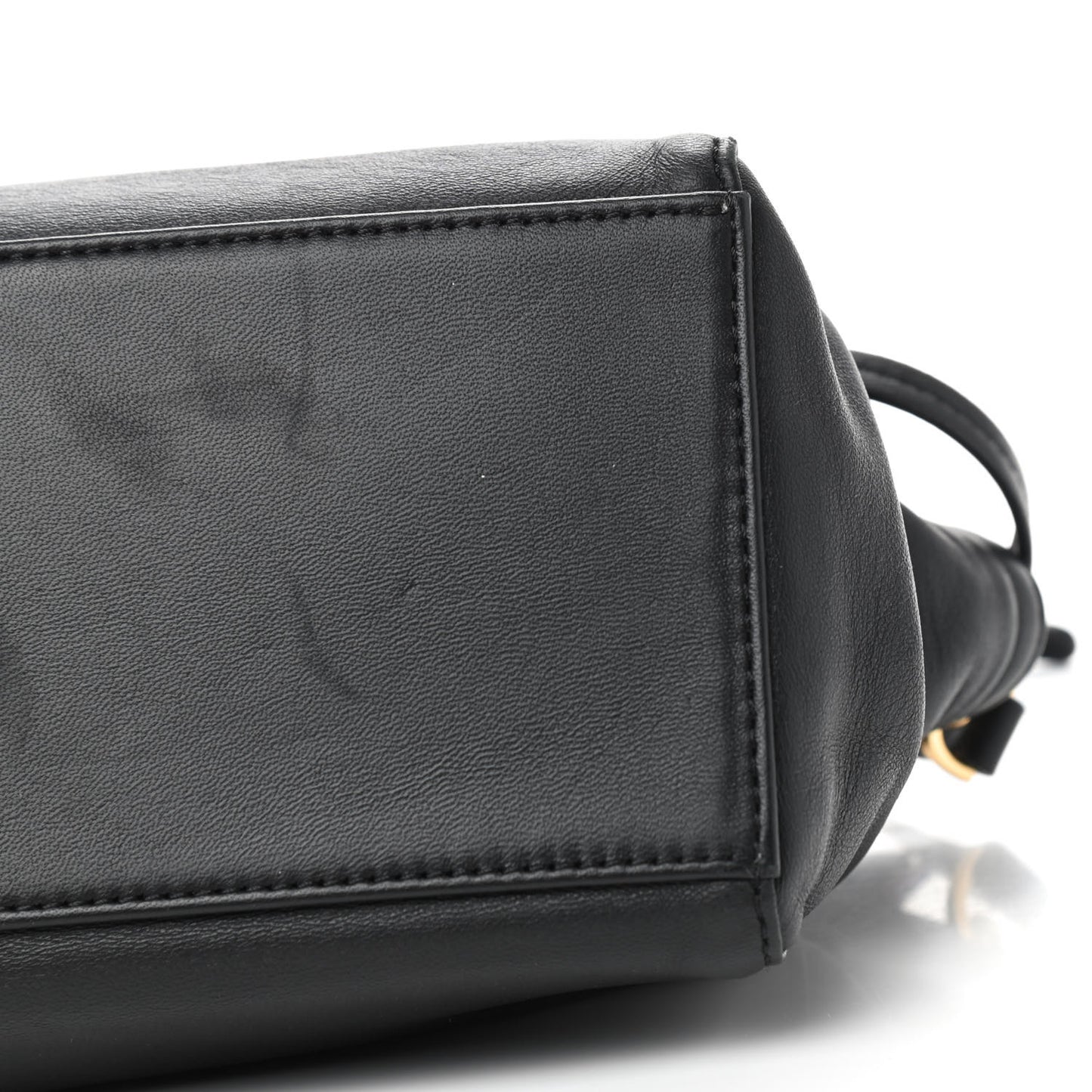 Lambskin Mini Protea Bag Black Flamma