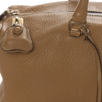Prada Vitello Daino Box Shoulder Bag Miele 8 of 15