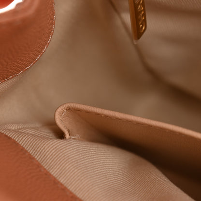 Chanel Caviar Quilted Wavy CC Hobo Beige 13 of 14