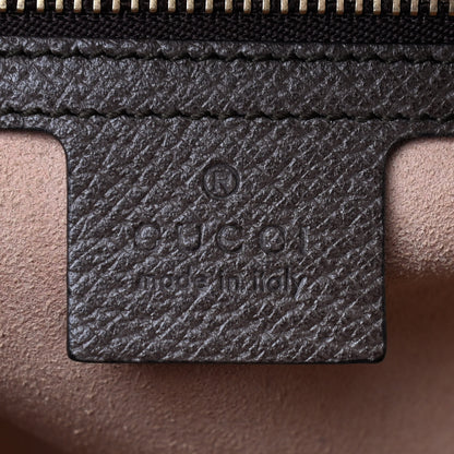 Gucci GG Supreme Web Small Ophidia Top Handle Shoulder Bag Brown 9 of 10