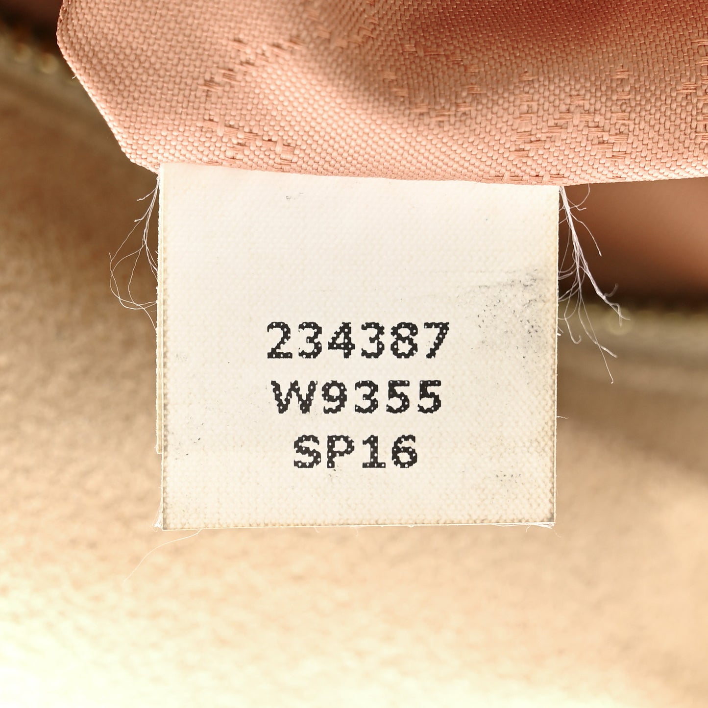 Shaggy Deer Small Falabella Tote Nude