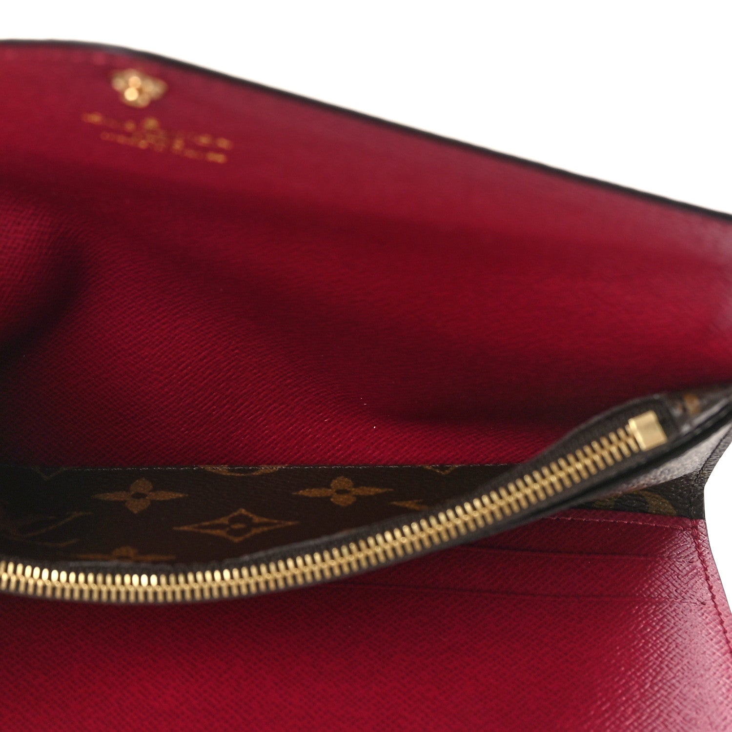 Louis Vuitton Monogram Sarah Wallet NM Fuchsia 5 of 9