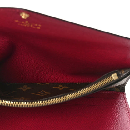 Louis Vuitton Monogram Sarah Wallet NM Fuchsia 5 of 9