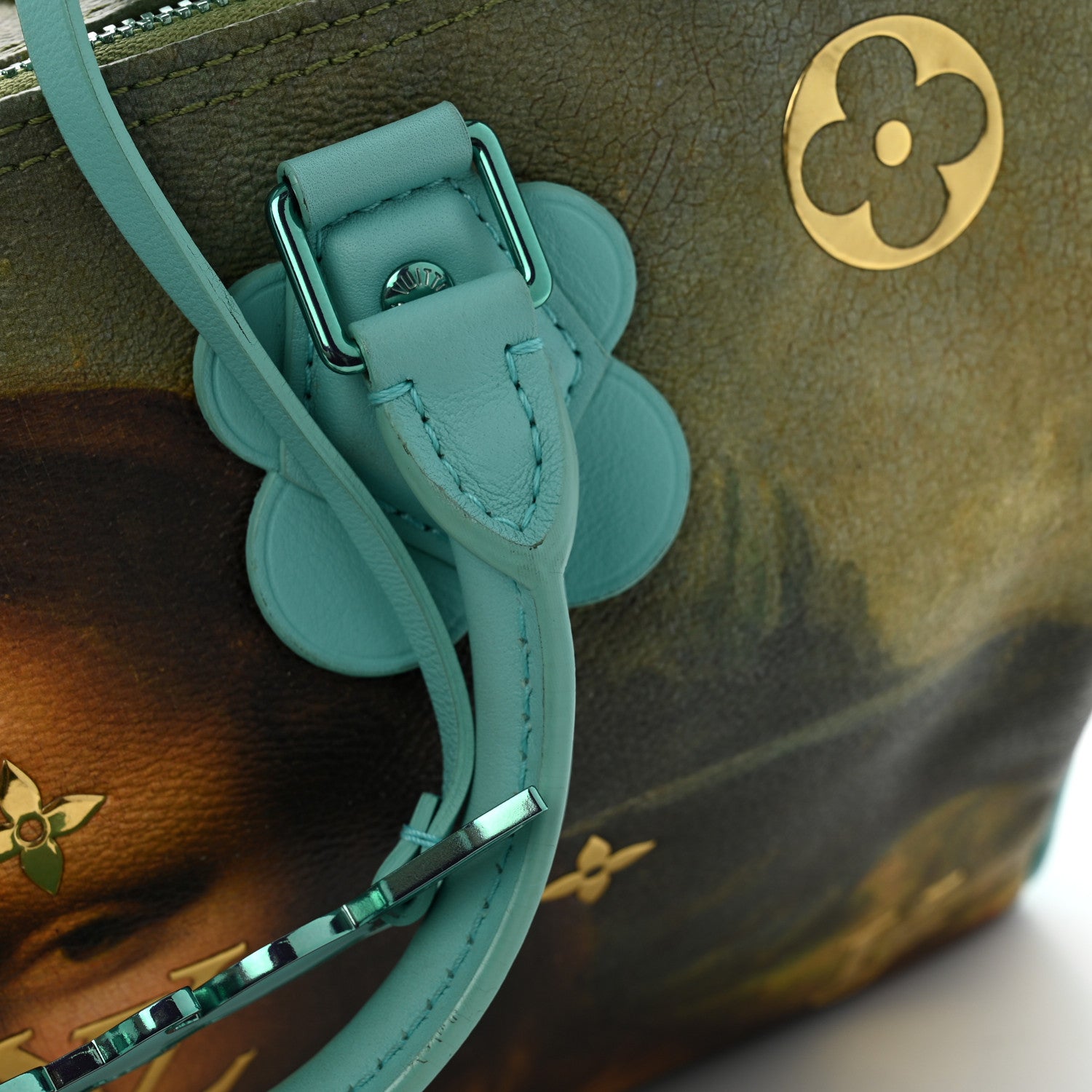 Louis Vuitton Masters Da Vinci Speedy 30 Vert D’eau 10 of 10