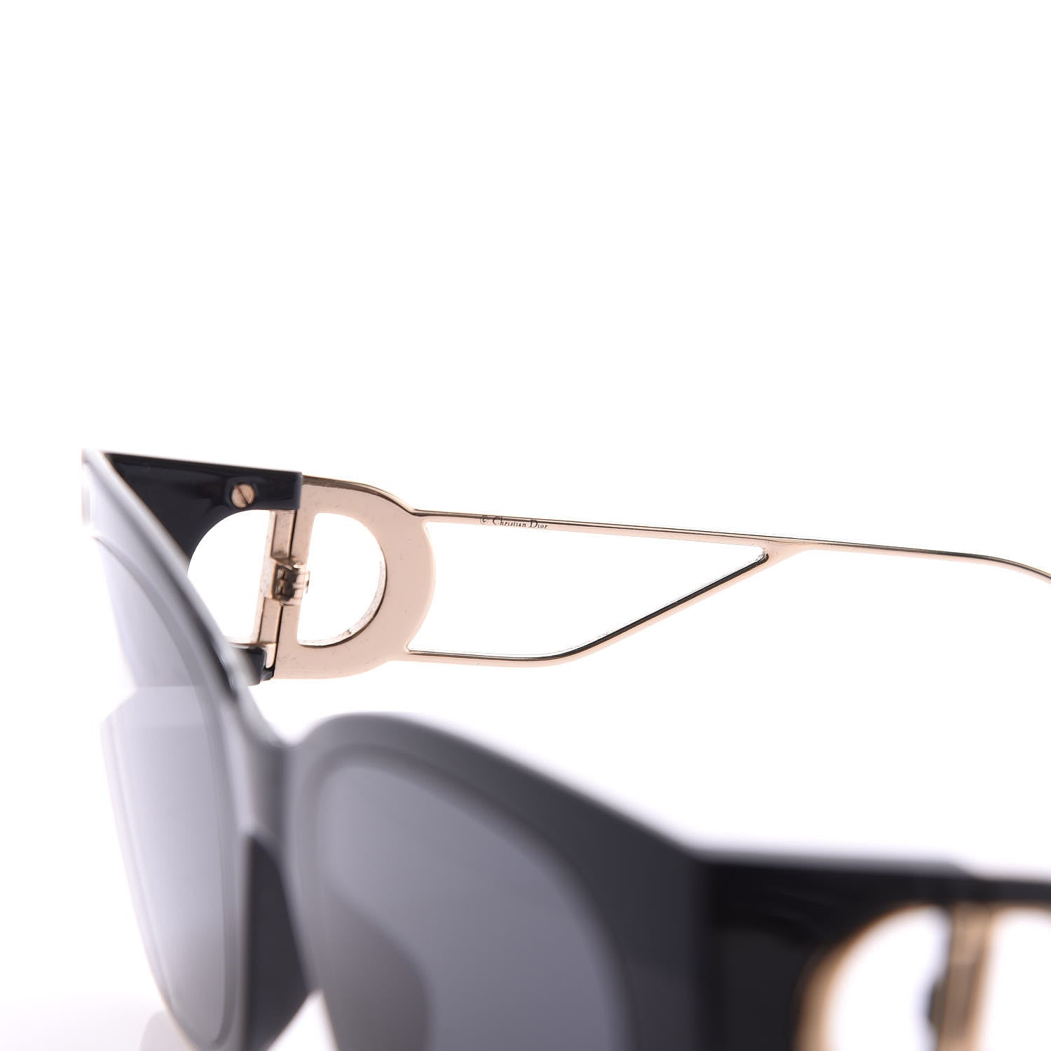 Christian Dior Rectangular 30 Montaigne 1 Sunglasses Black 9 of 9
