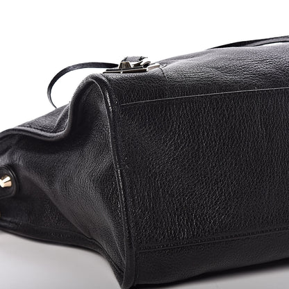 Balenciaga Chevre Gold Metallic Edge Hardware City Black 8 of 9