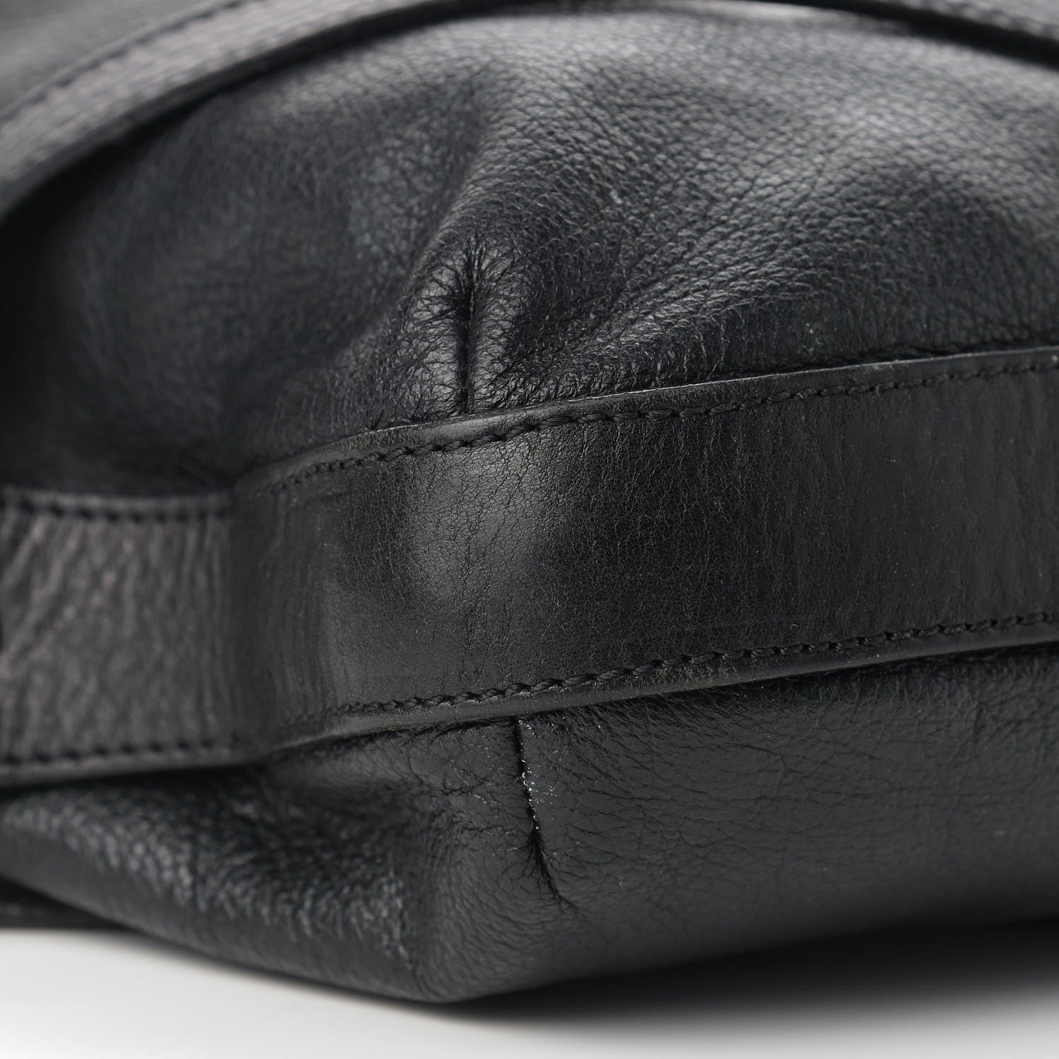 Burberry Prorsum Calfskin Hobo Bag Black 5 of 11