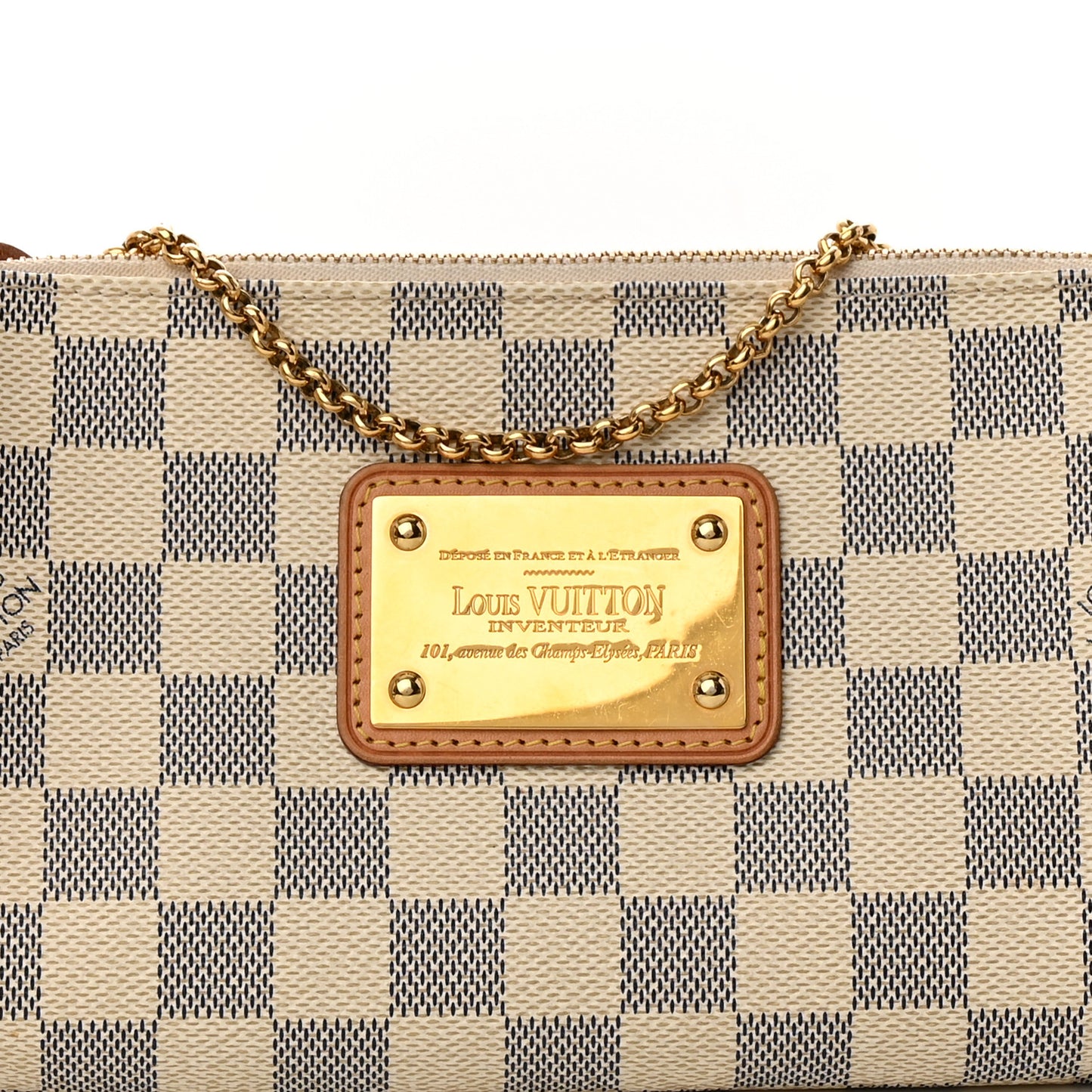 Damier Azur Eva Clutch