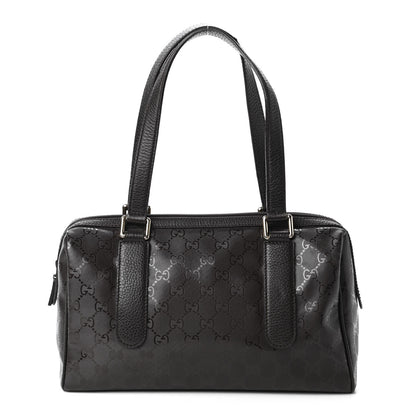 Gucci Imprime Monogram Small Boston Dark Brown 1 of 10
