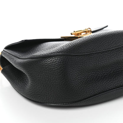 Chloe Grained Lambskin Mini Drew Shoulder Bag Black 8 of 9