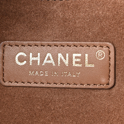 Chanel Grained Calfskin Maxi Shopping Bag Brown 7 of 11