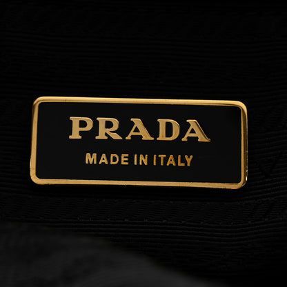 Prada Tessuto Nylon Tassel Tote Black 6 of 13