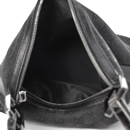 Gucci Monogram Medium Hobo Black 5 of 7