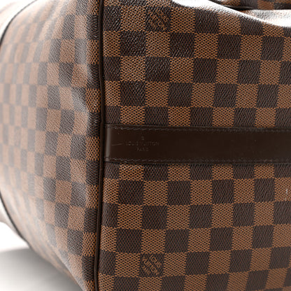 Louis Vuitton Damier Ebene Keepall Bandouliere 55 6 of 10