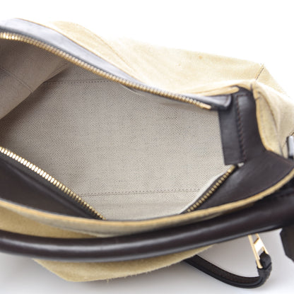 Loewe Suede Medium Puzzle Bag Gold 5 of 18