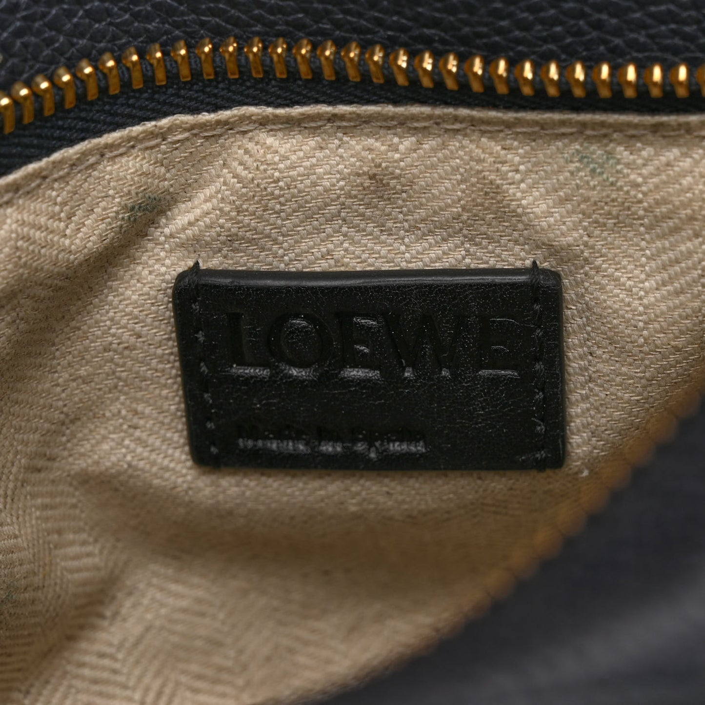 Calfskin Small Puzzle Bag Marine