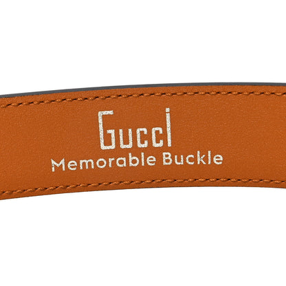 Gucci Calfskin Engraved Square G Buckle Belt 90 36 Light Brown 3 of 4