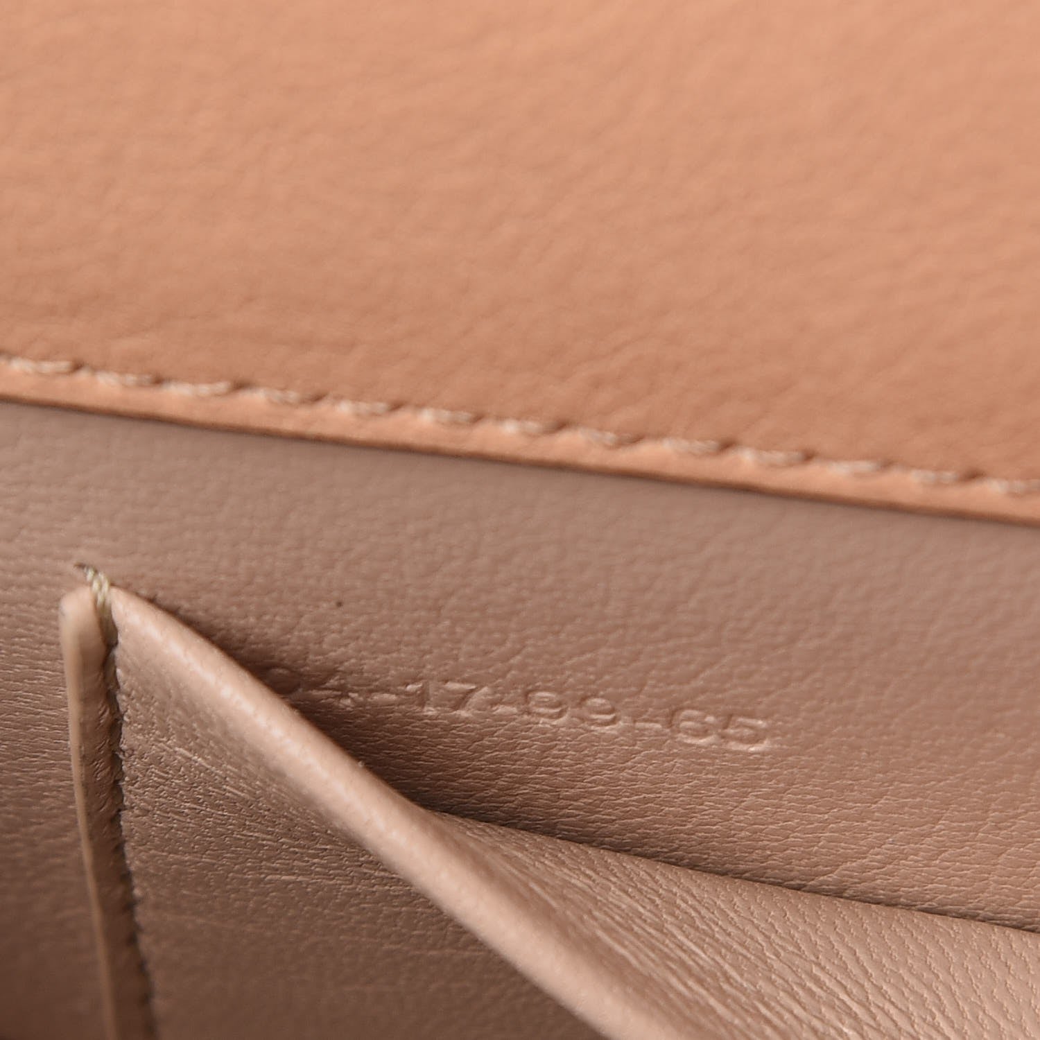 Chloe Suede Calfskin Constellation Studded Small Nile Bracelet Minaudiere Bag Blush Nude 8 of 10