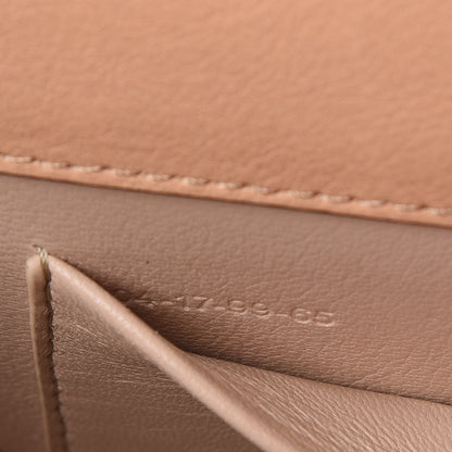 Chloe Suede Calfskin Constellation Studded Small Nile Bracelet Minaudiere Bag Blush Nude 8 of 10