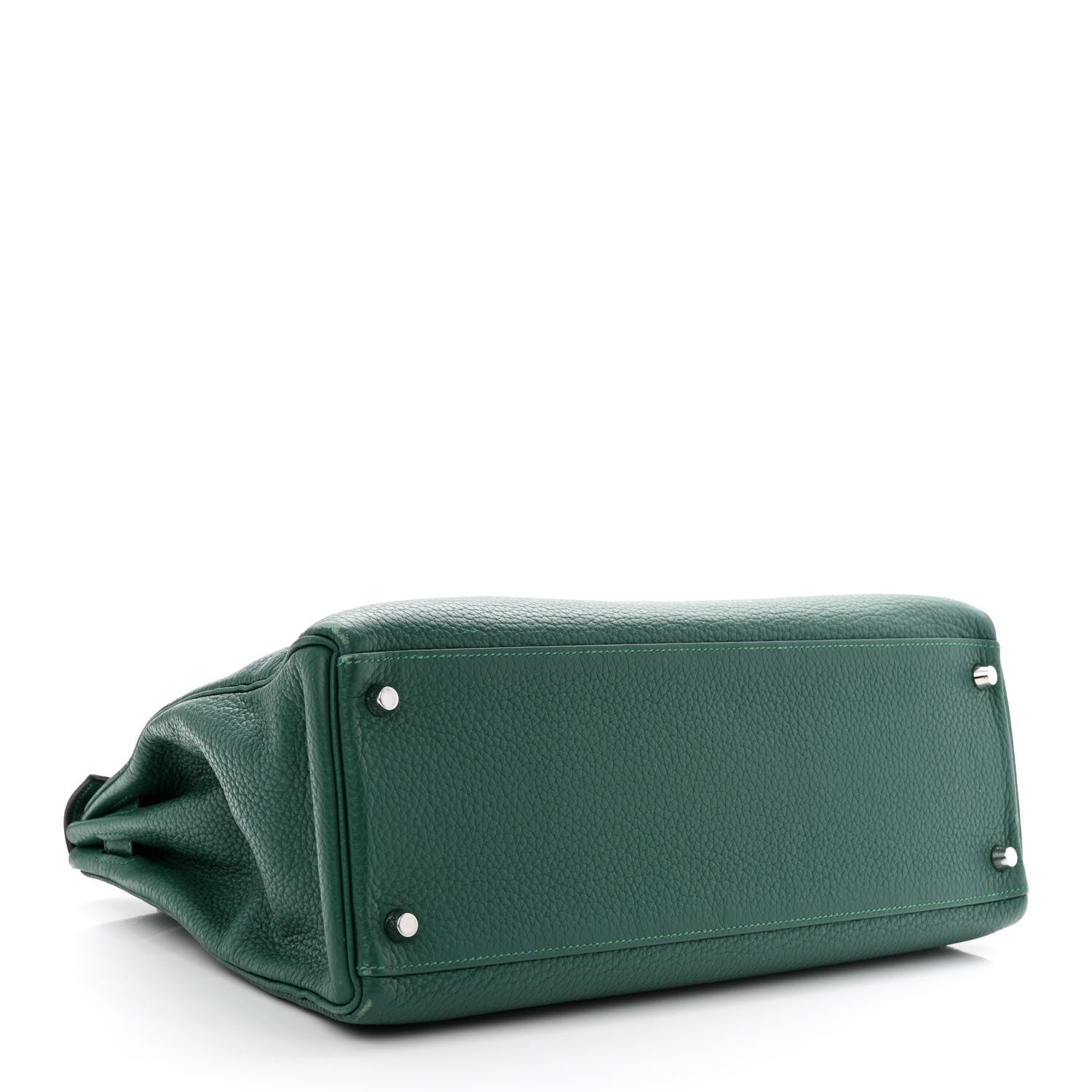 Hermes Taurillon Clemence Kelly Retourne 35 Malachite 4 of 22