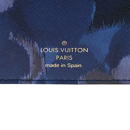 Louis Vuitton Monogram Articles de Voyage Ikat Insolite Wallet Grand Blue 7 of 9