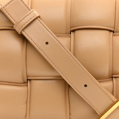 Bottega Veneta Nappa Maxi Intreccio Padded Cassette Crossbody Bag Almond 7 of 12