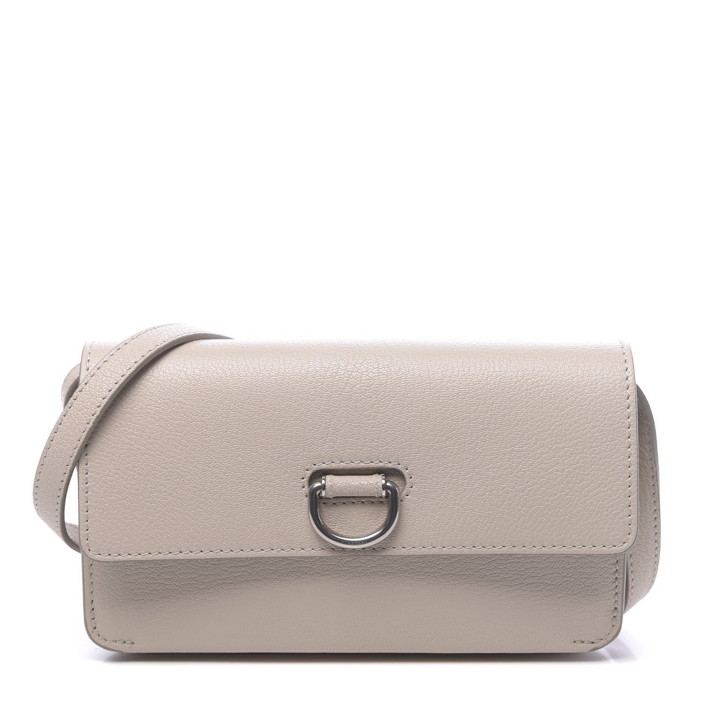 Goatskin D-Ring Mini Bag Limestone