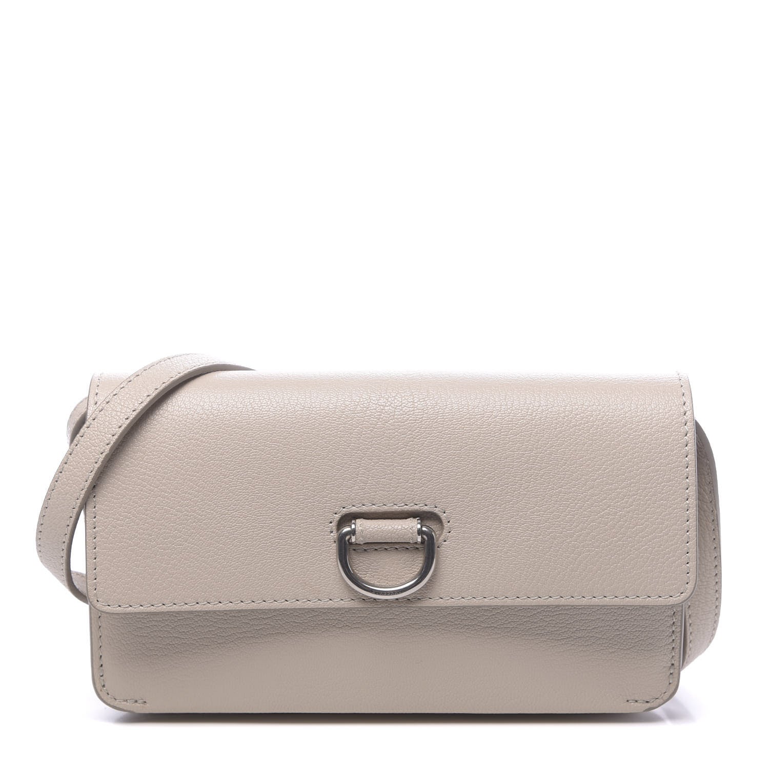 Burberry Goatskin D-Ring Mini Bag Limestone 1 of 11