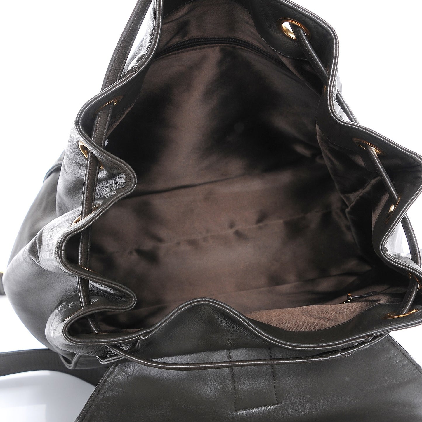 Lambskin CC Backpack Khaki
