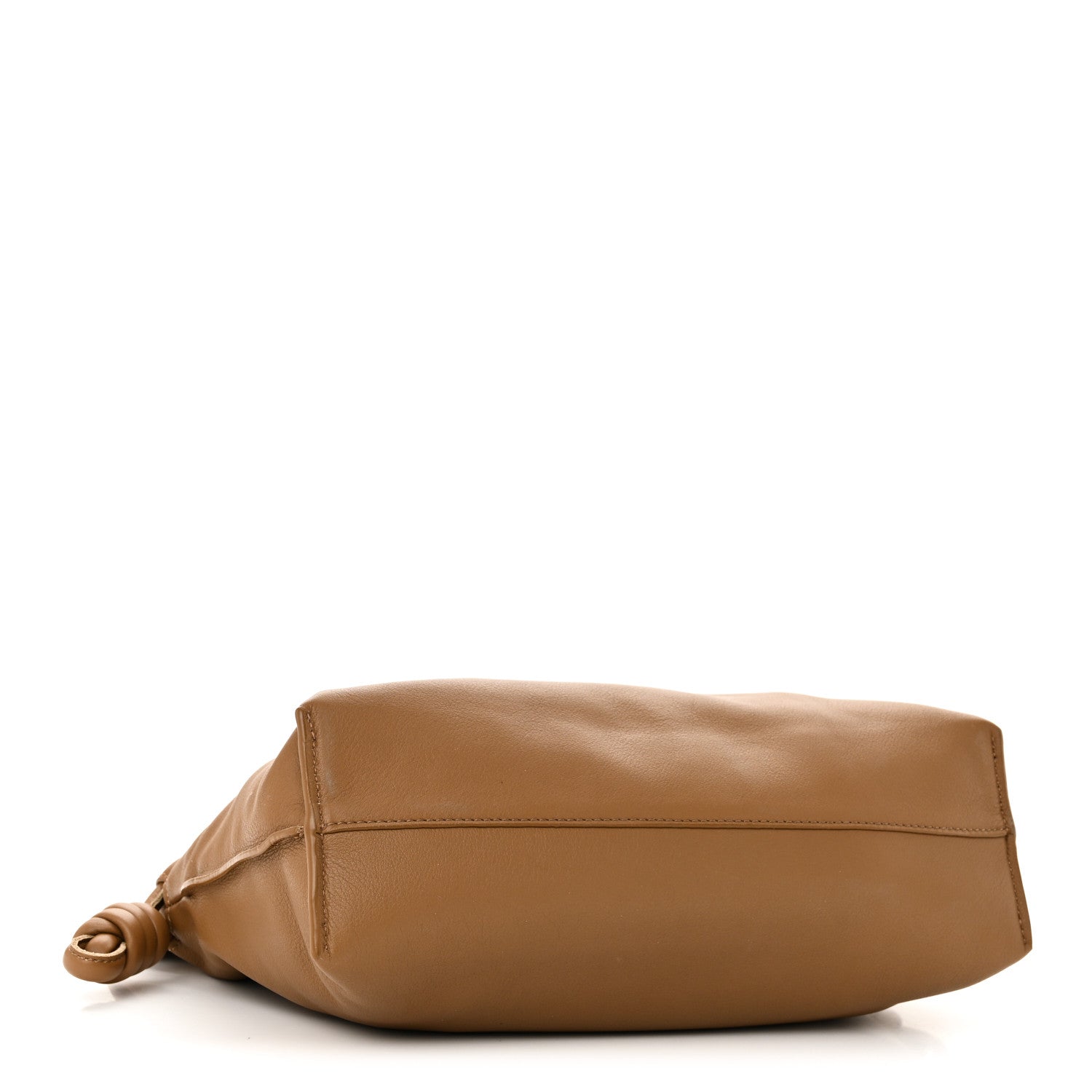 Loewe Nappa Calfskin Medium Flamenco Knot Clutch Warm Desert 4 of 9