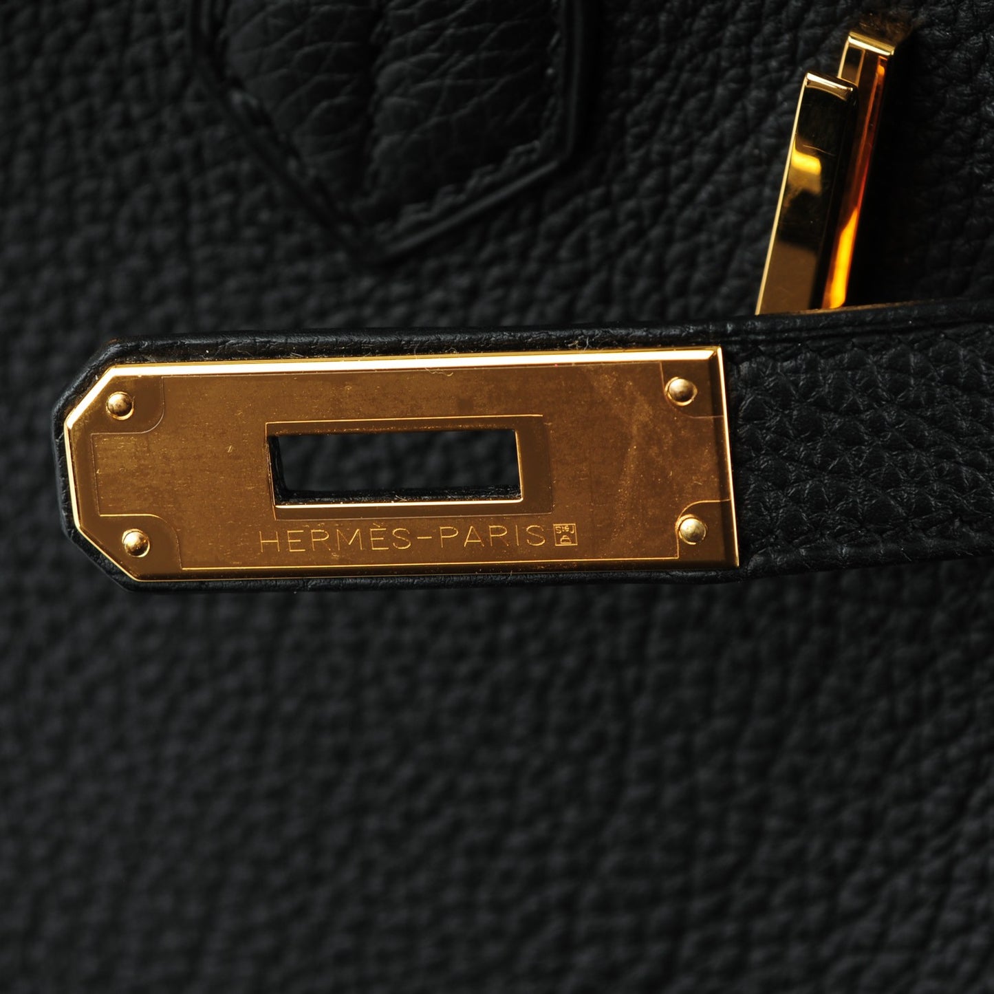 Togo Birkin 30 Black