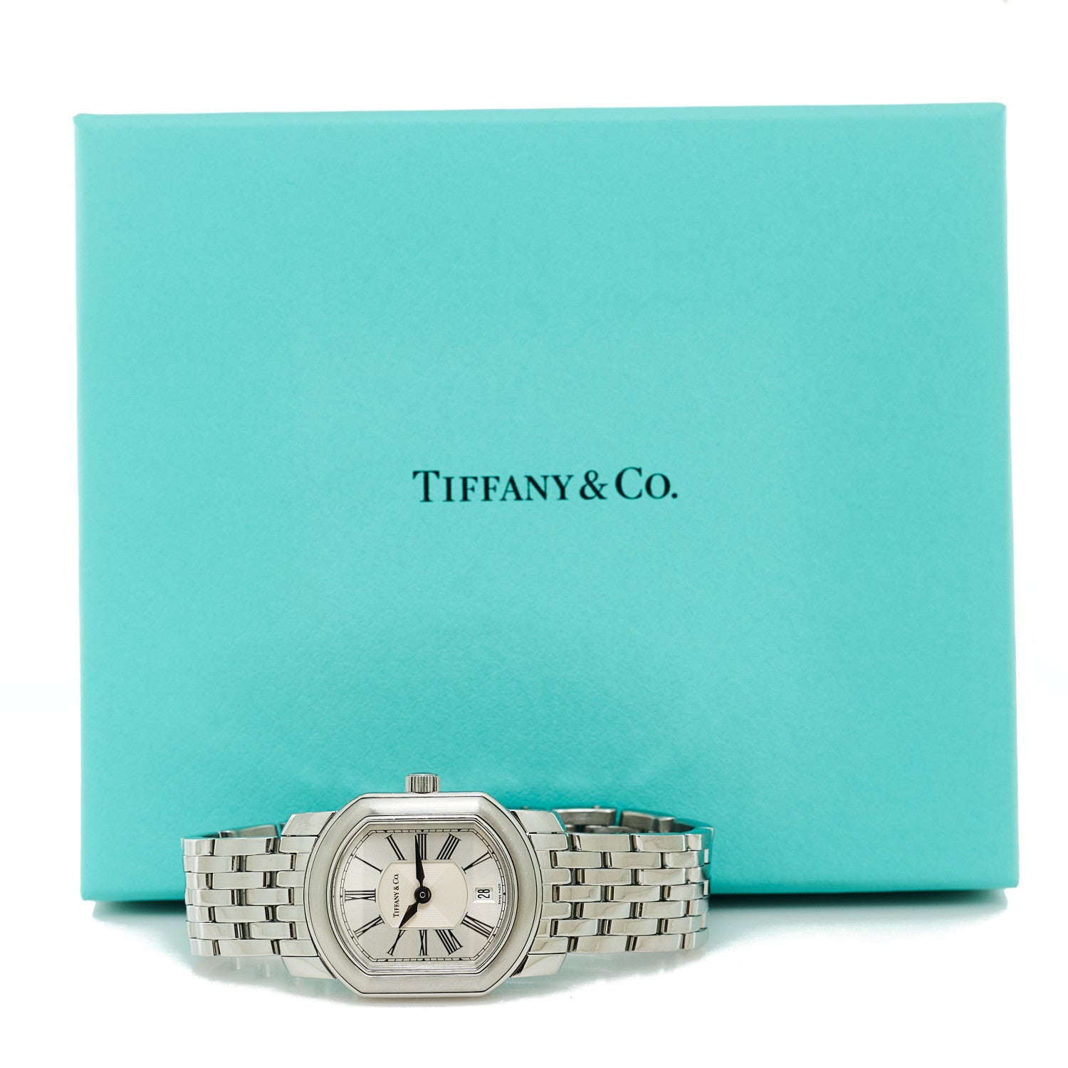 Tiffany Stainless Steel 24mm Mark Coupe Resonator Quartz Watch 5 of 5