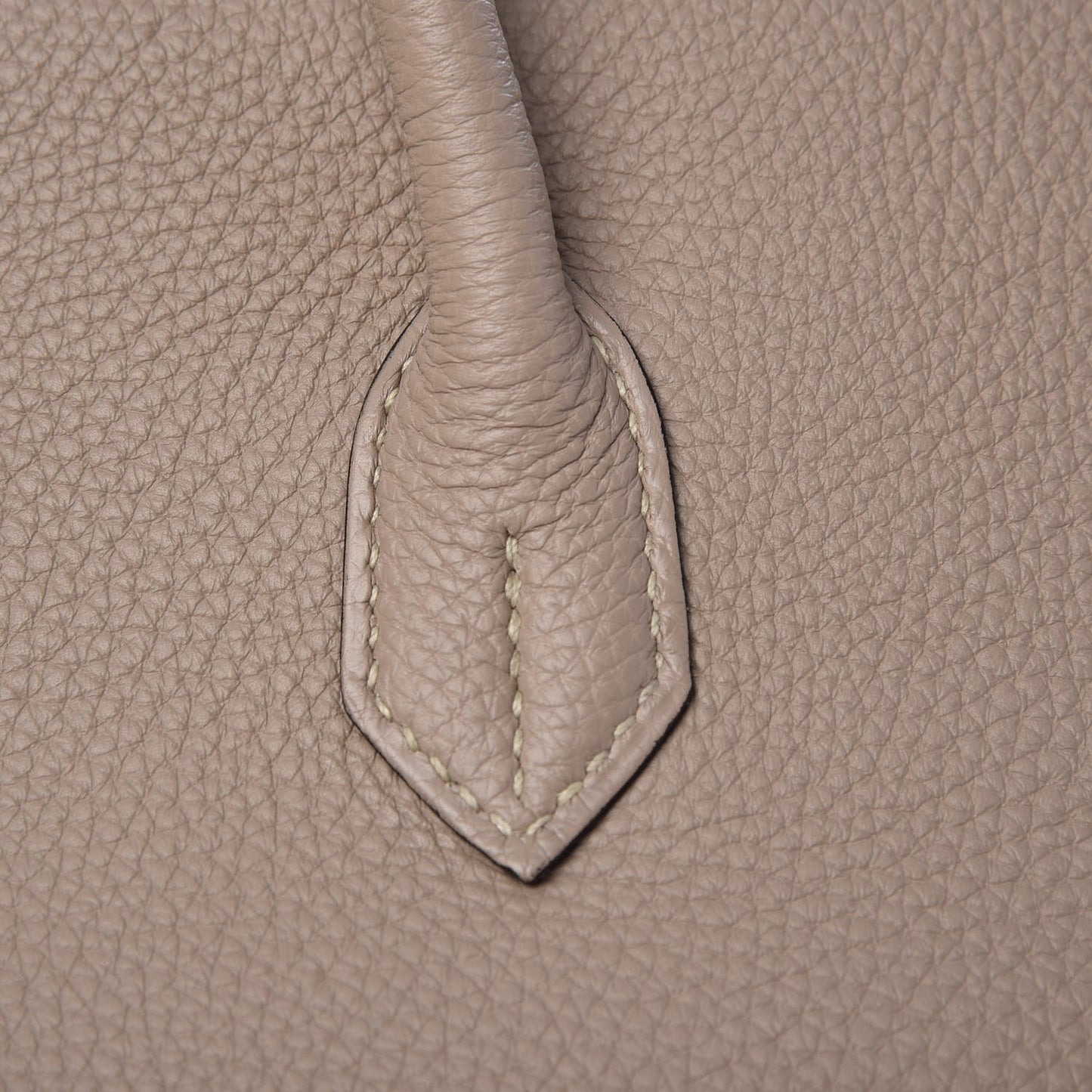 Taurillon Clemence Birkin 35 Gris Tourterelle