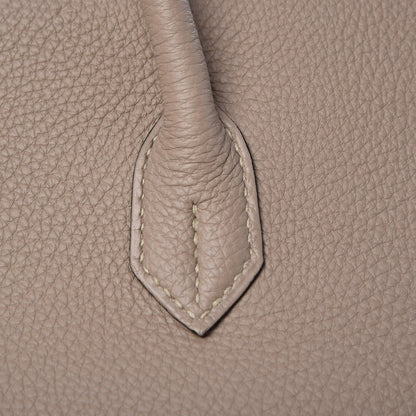 Hermes Taurillon Clemence Birkin 35 Gris Tourterelle 28 of 33
