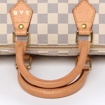Louis Vuitton Damier Azur Speedy 25 10 of 11