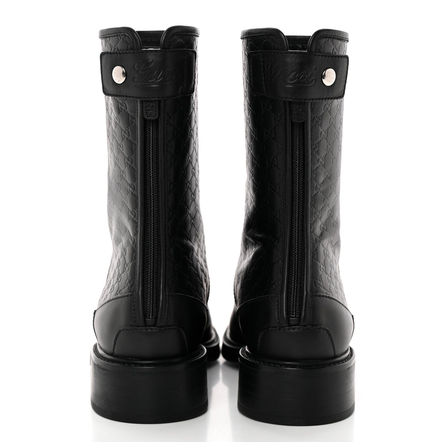 Soft Microguccissima Zip Boots 37 Black