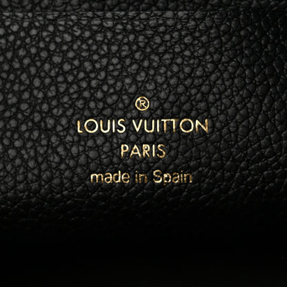 Louis Vuitton Empreinte Monogram Giant Double Zip Pochette Black Cream 7 of 11