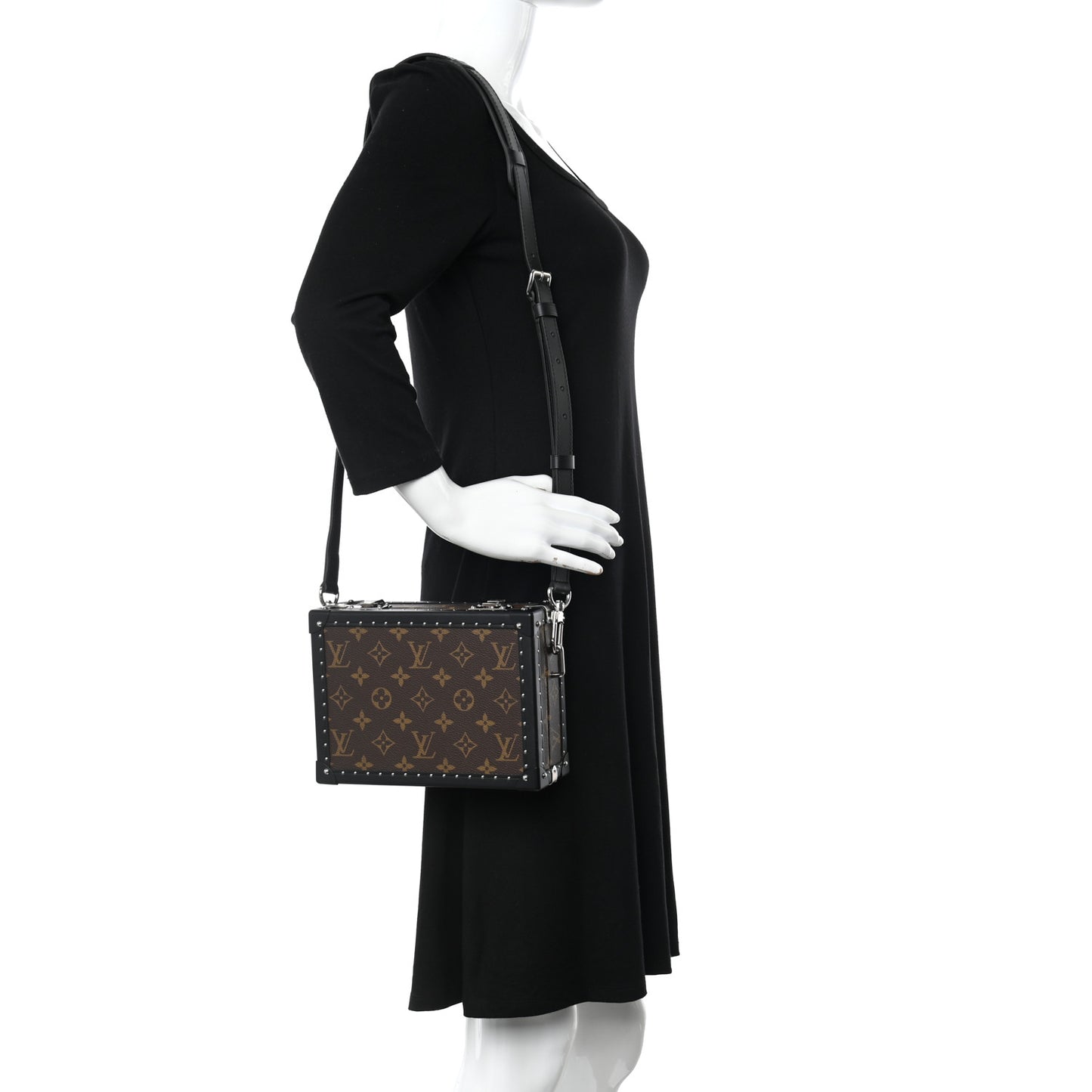 Monogram Macassar Clutch Box
