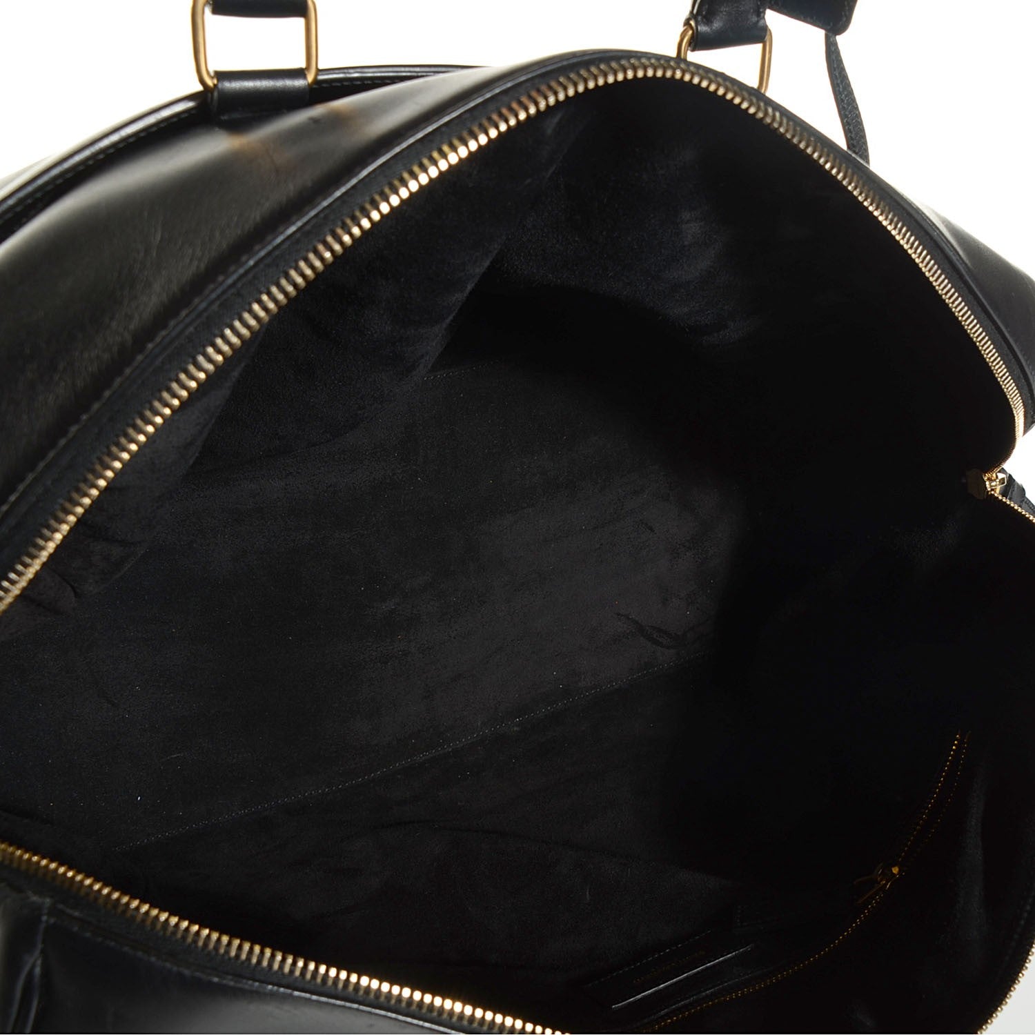 Saint Laurent Calfskin Classic Duffle 12 Black 5 of 9