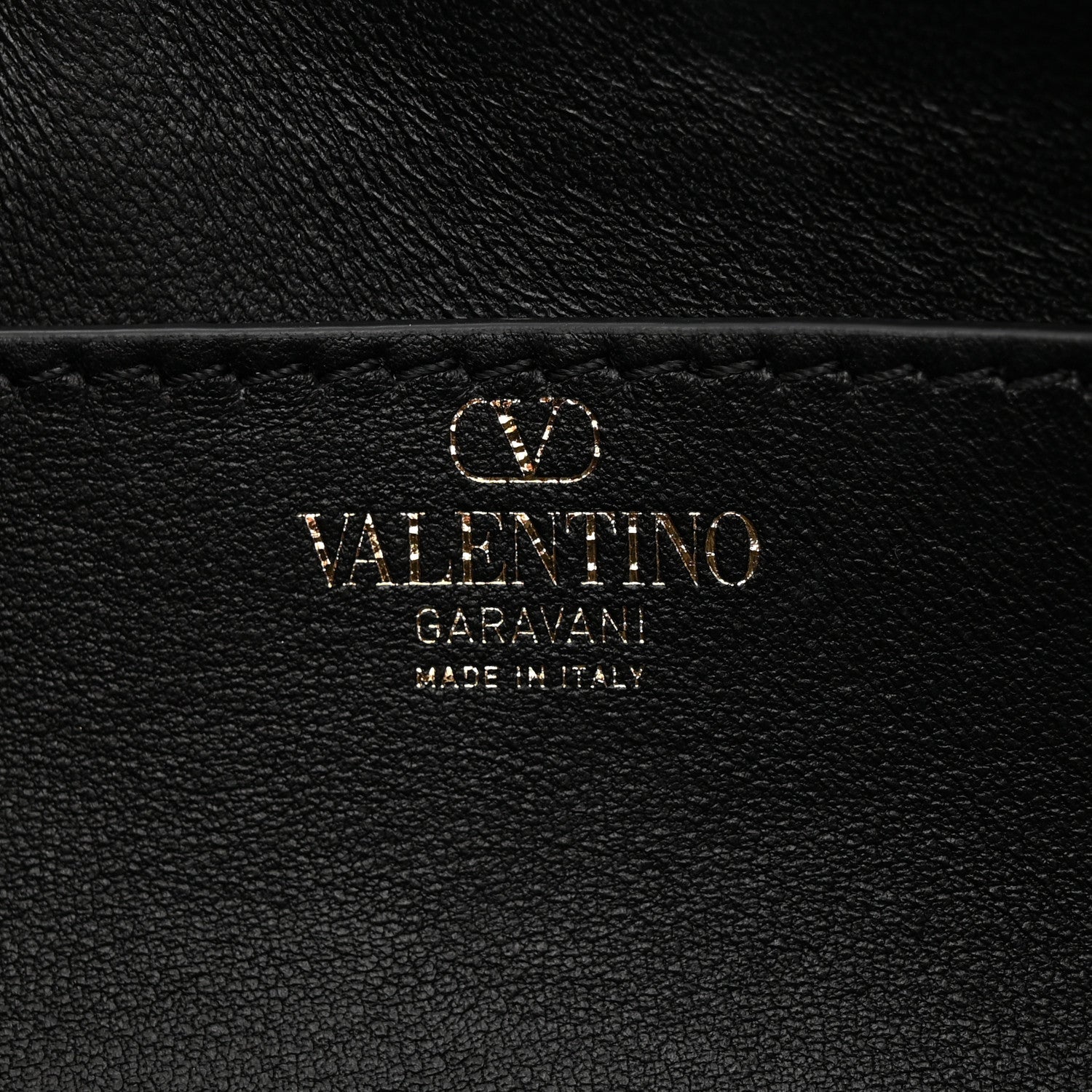 Valentino Garavani Smooth Calfskin Rockstud East West Crossbody Clutch Bag Black 6 of 11