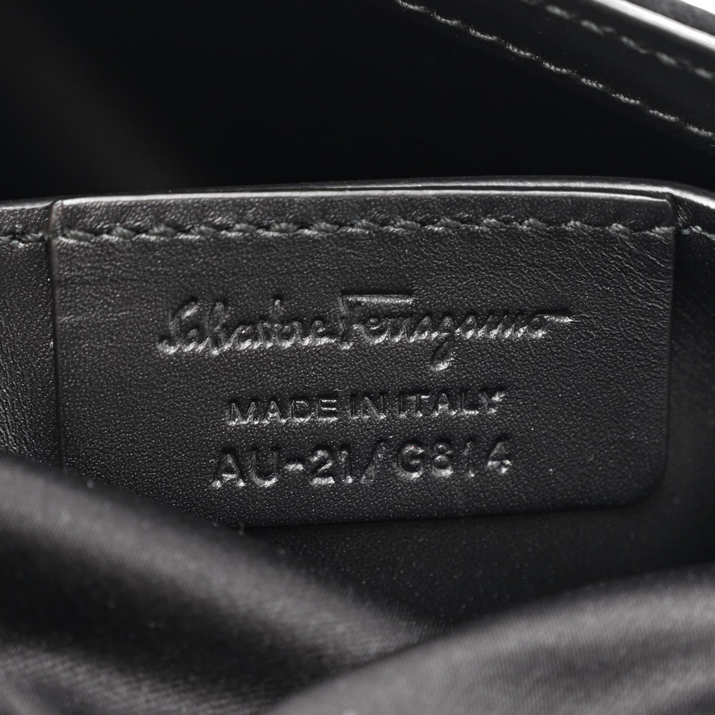 Mink Gancini Crossbody Black