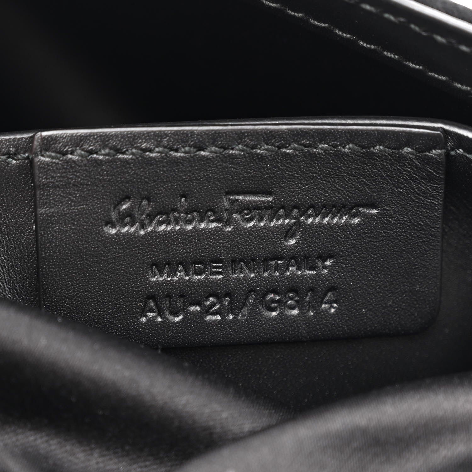 Salvatore Ferragamo Mink Gancini Crossbody Black 7 of 13