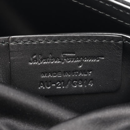 Salvatore Ferragamo Mink Gancini Crossbody Black 7 of 13